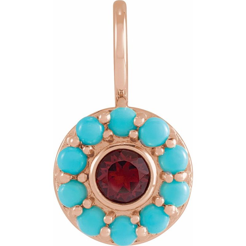 Halo-Style Charm/Pendant