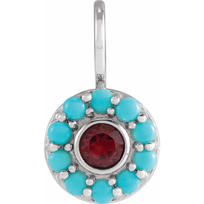 Halo-Style Charm/Pendant