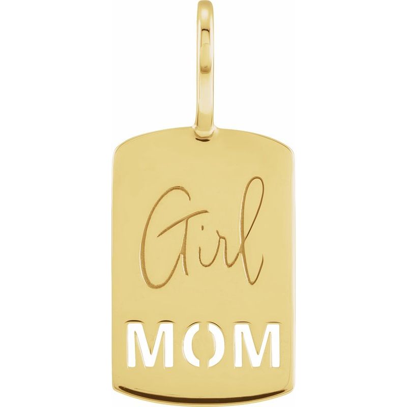 Engravable Mom Charm/Pendant
