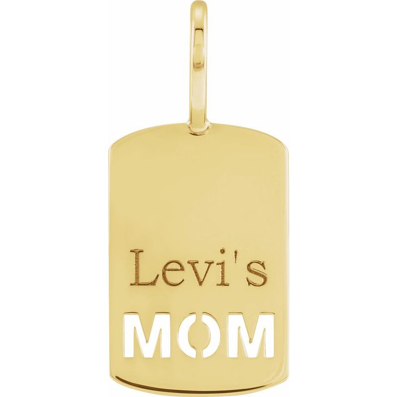 Engravable Mom Charm/Pendant