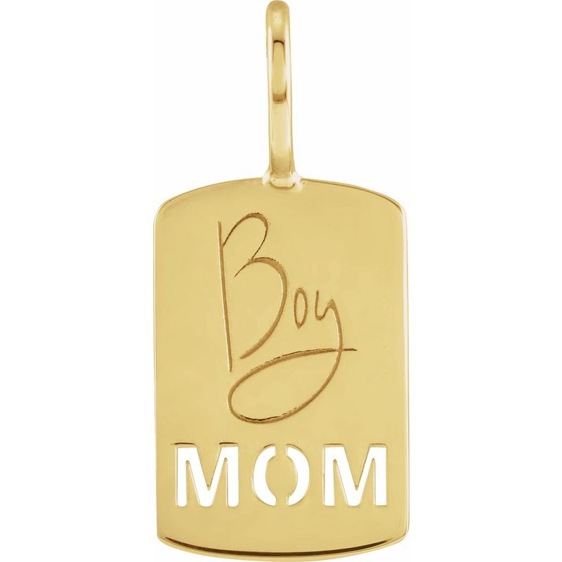 Engravable Mom Charm/Pendant