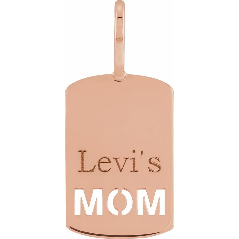 Engravable Mom Charm/Pendant