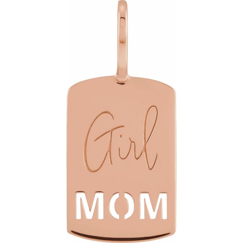 Engravable Mom Charm/Pendant