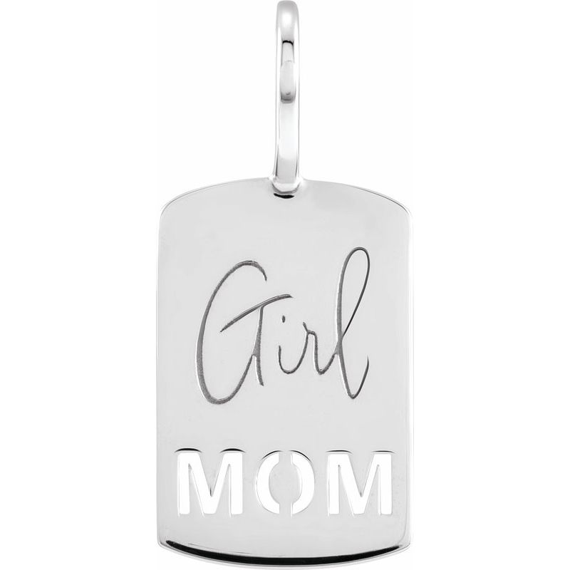 Engravable Mom Charm/Pendant