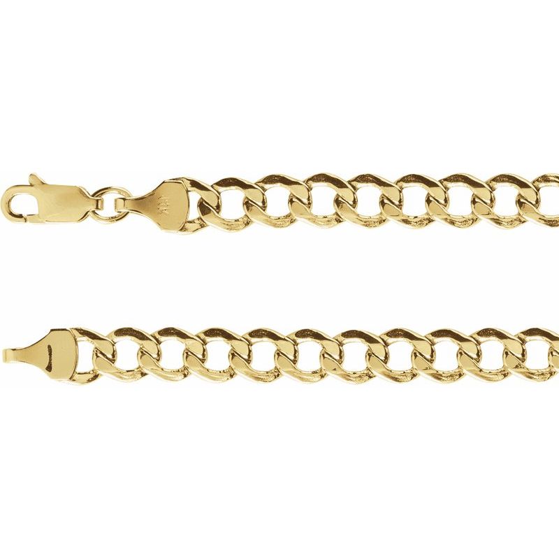 5.3 mm Hollow Curb Chain