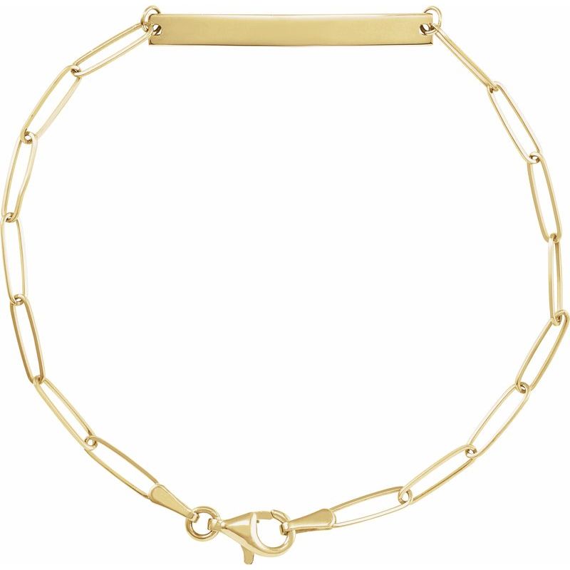 Engravable Bar 7" Bracelet