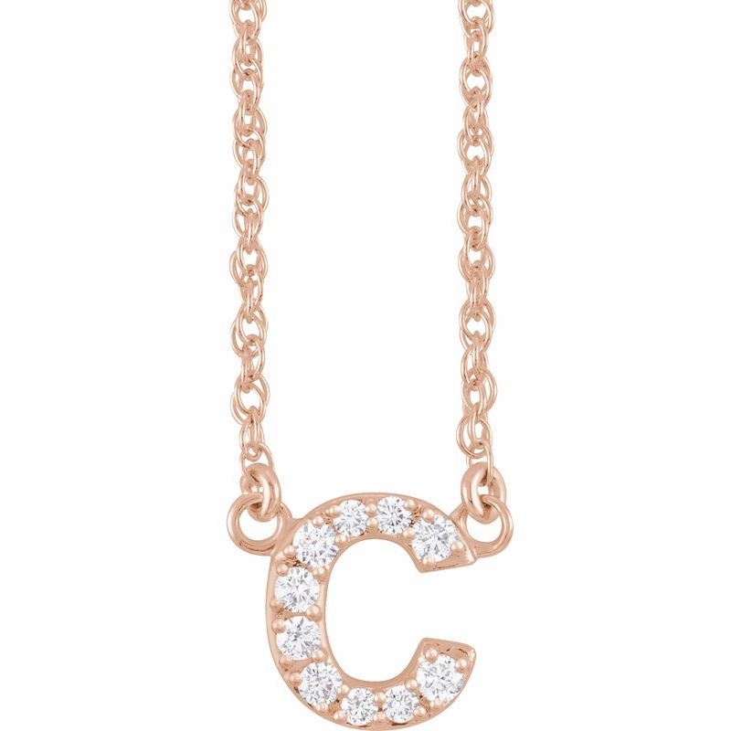 Lowercase Initial Necklace