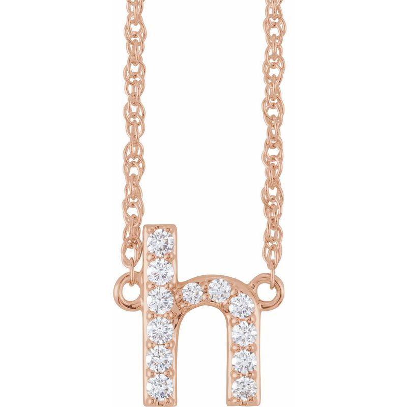 Lowercase Initial Necklace