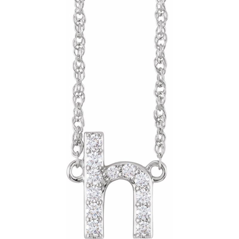 Lowercase Initial Necklace