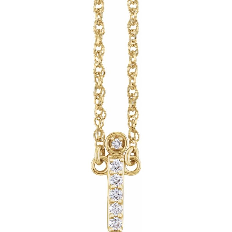 Lowercase Initial Necklace