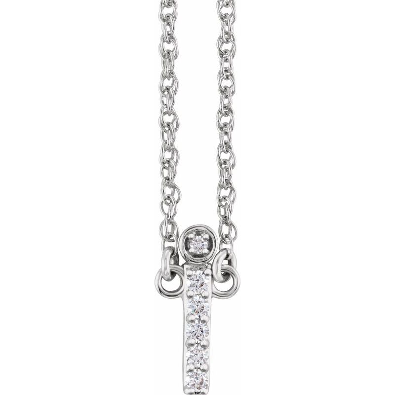 Lowercase Initial Necklace