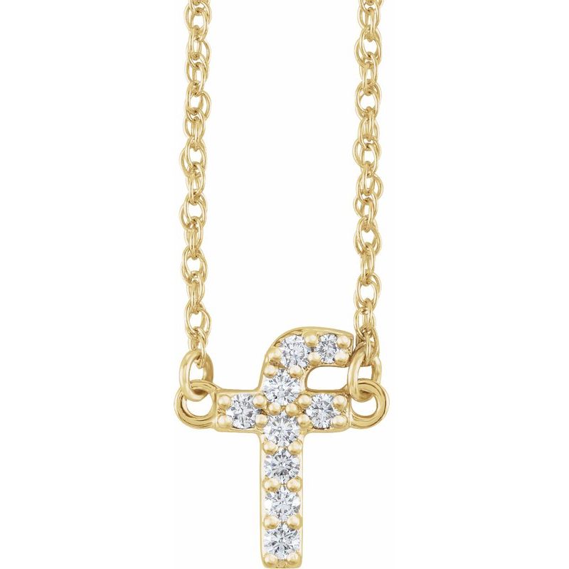 Lowercase Initial Necklace
