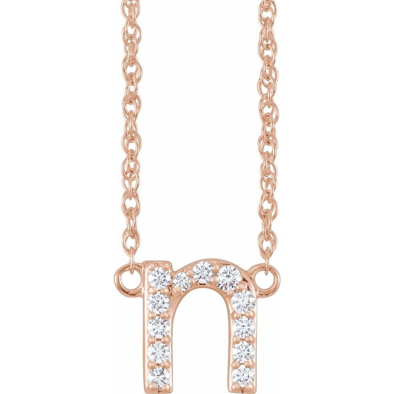 Lowercase Initial Necklace