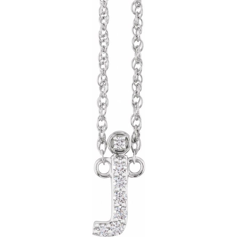 Lowercase Initial Necklace