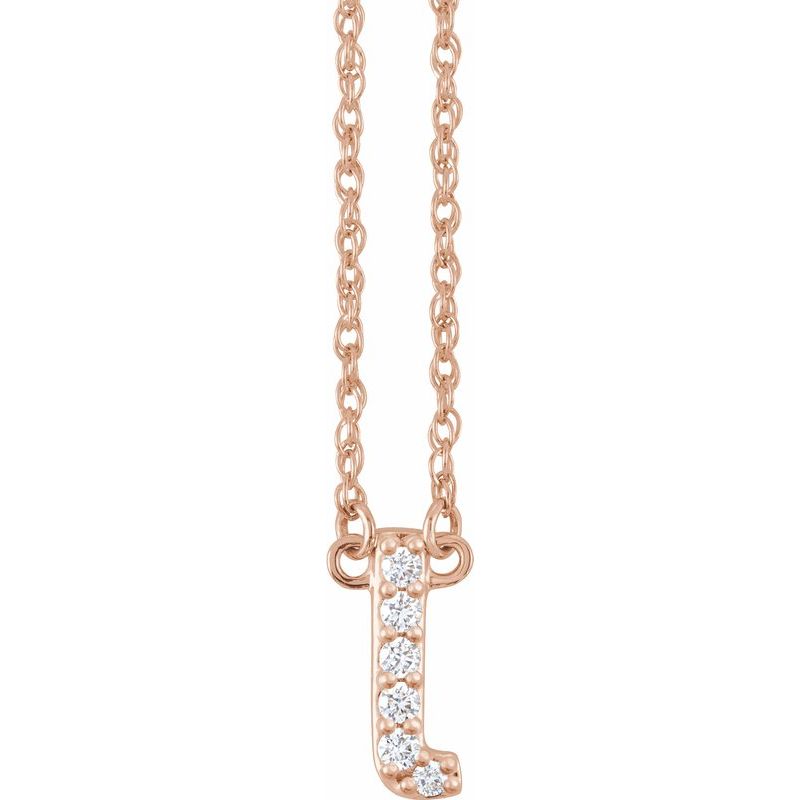 Lowercase Initial Necklace
