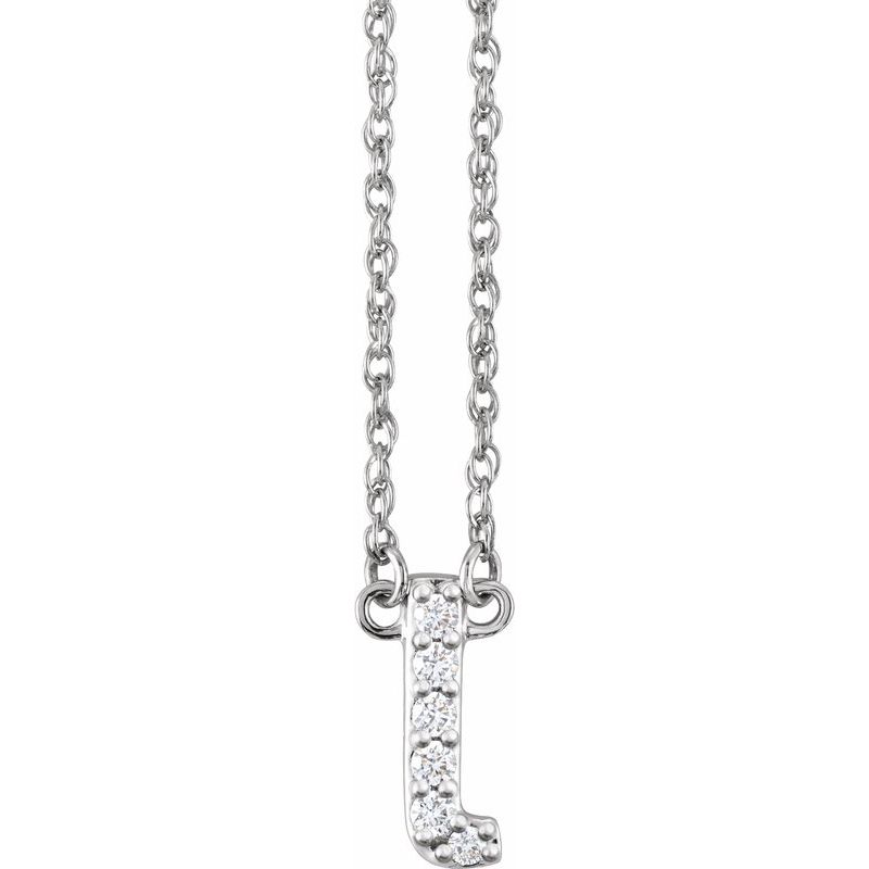 Lowercase Initial Necklace