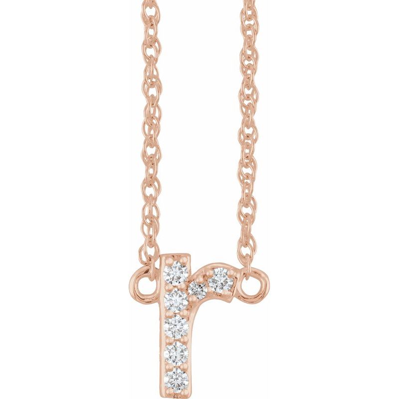 Lowercase Initial Necklace