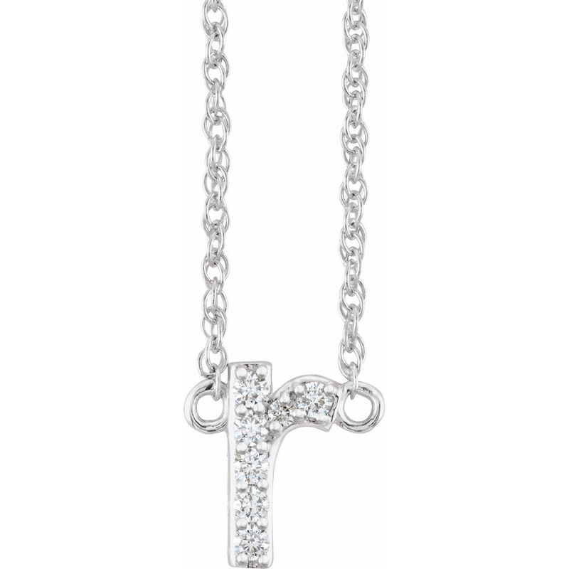 Lowercase Initial Necklace