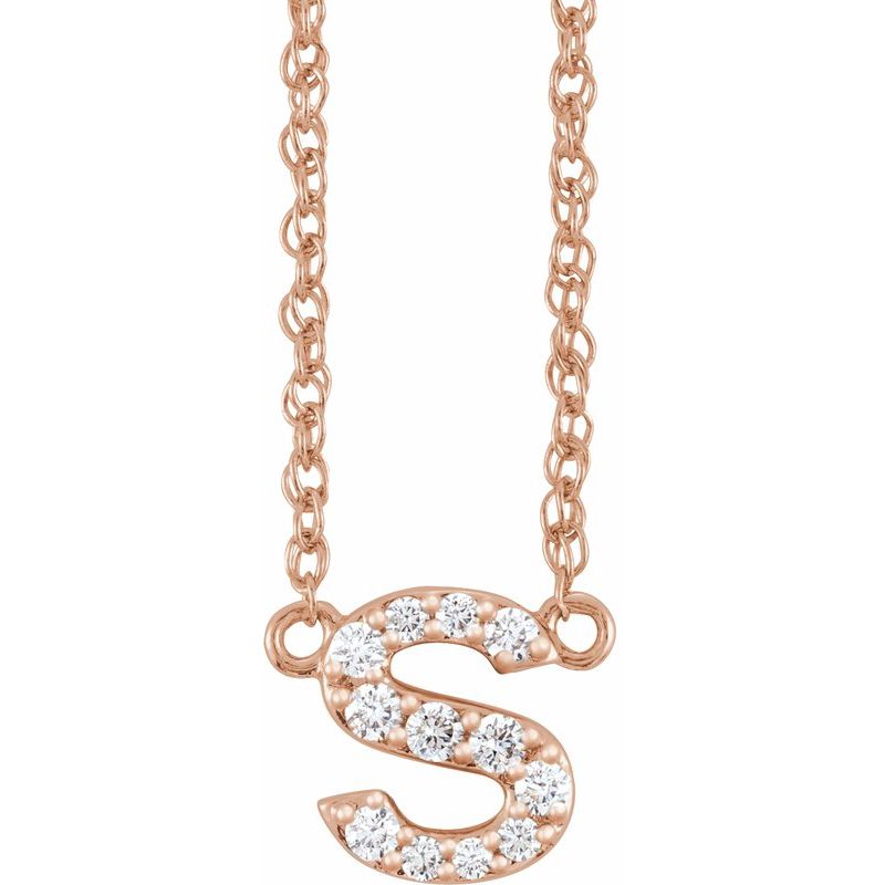 Lowercase Initial Necklace