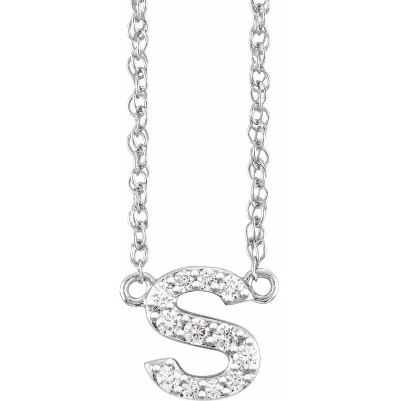 Lowercase Initial Necklace
