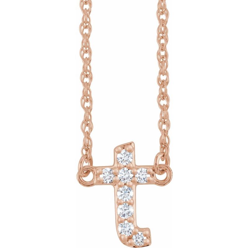 Lowercase Initial Necklace