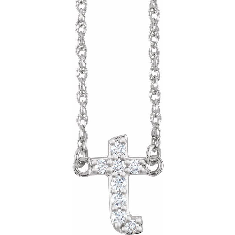 Lowercase Initial Necklace