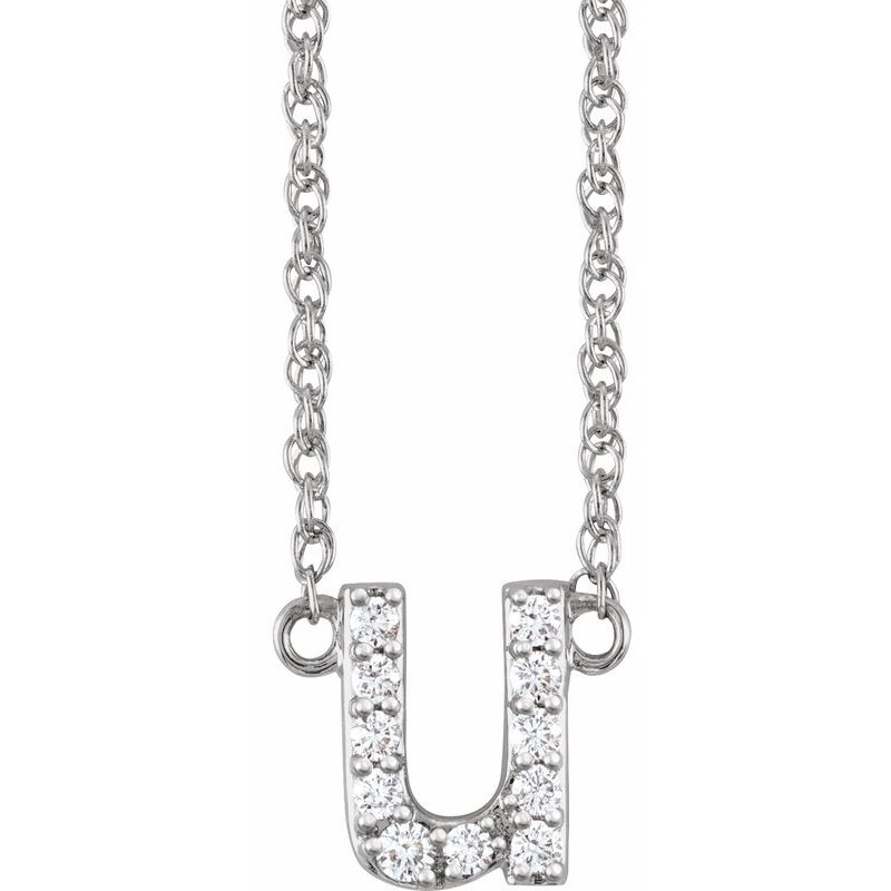 Lowercase Initial Necklace