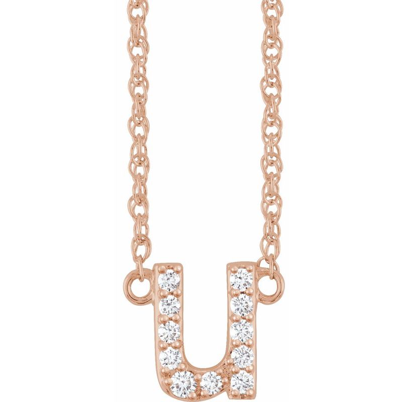 Lowercase Initial Necklace