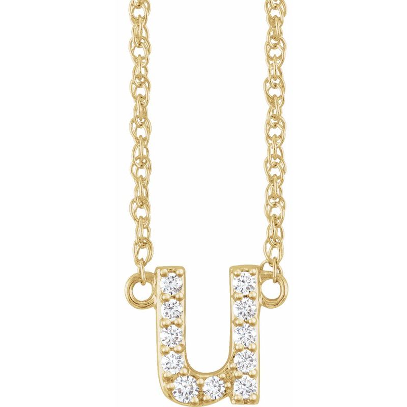 Lowercase Initial Necklace