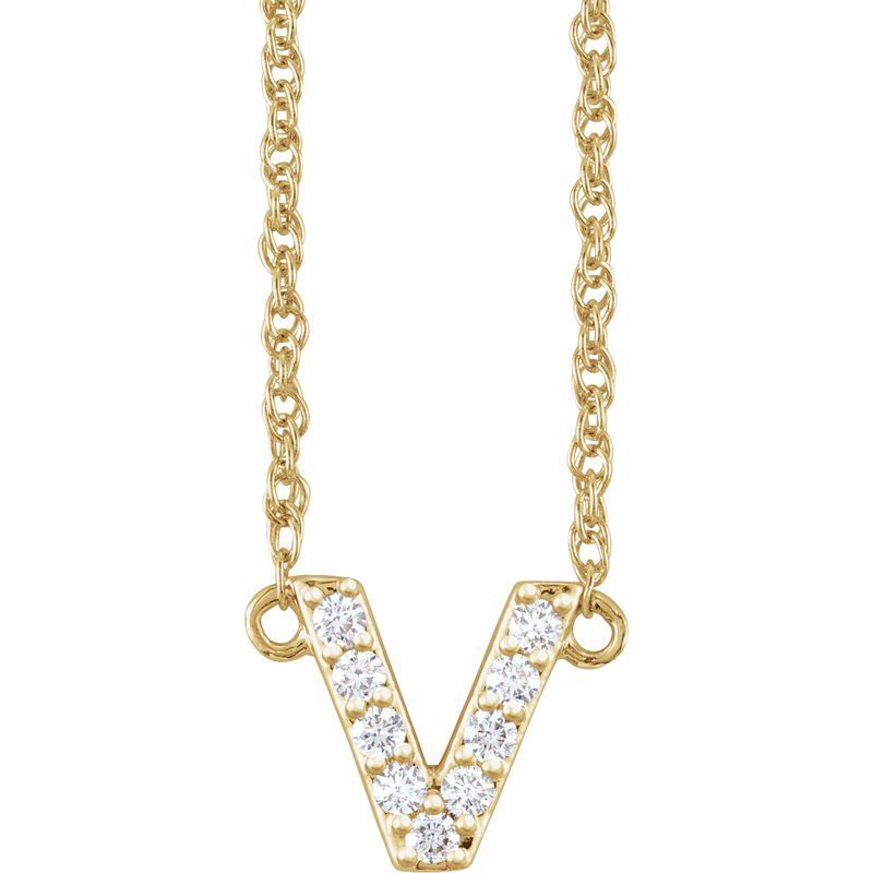Lowercase Initial Necklace