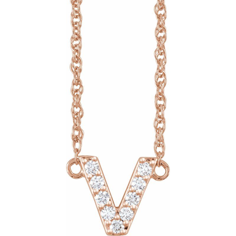 Lowercase Initial Necklace