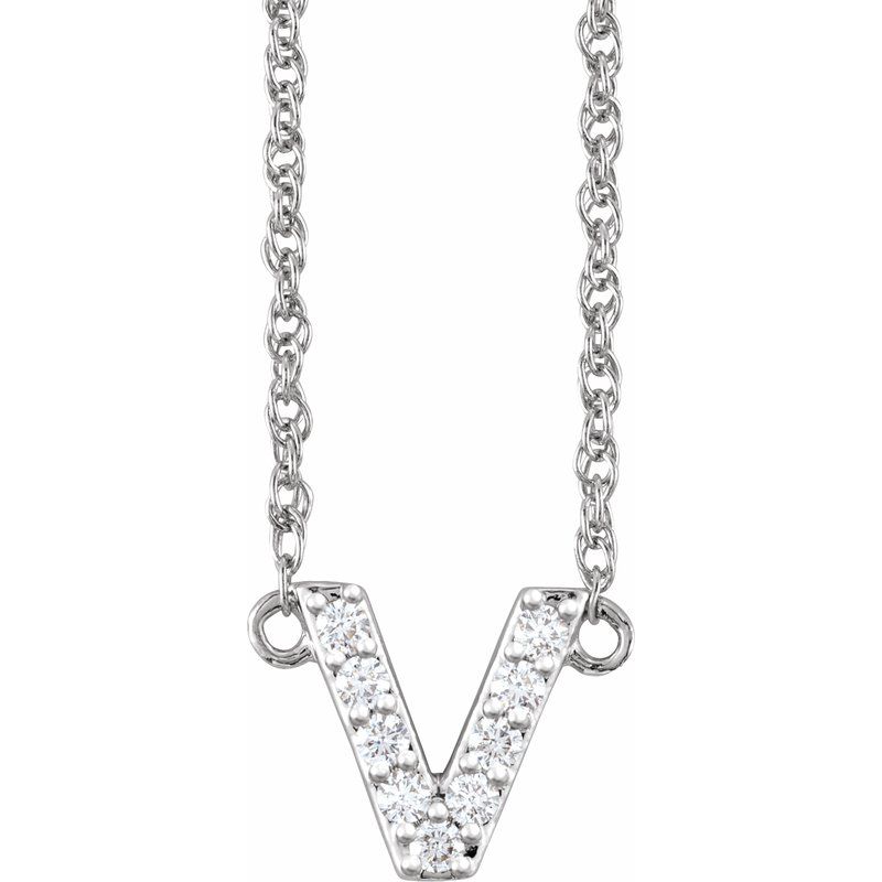 Lowercase Initial Necklace