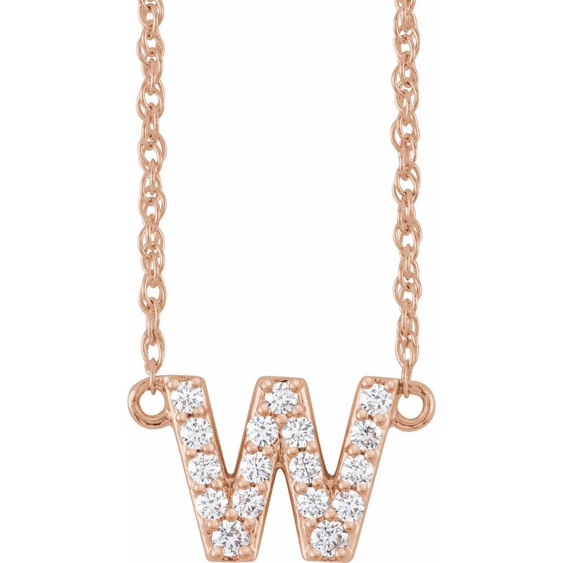 Lowercase Initial Necklace