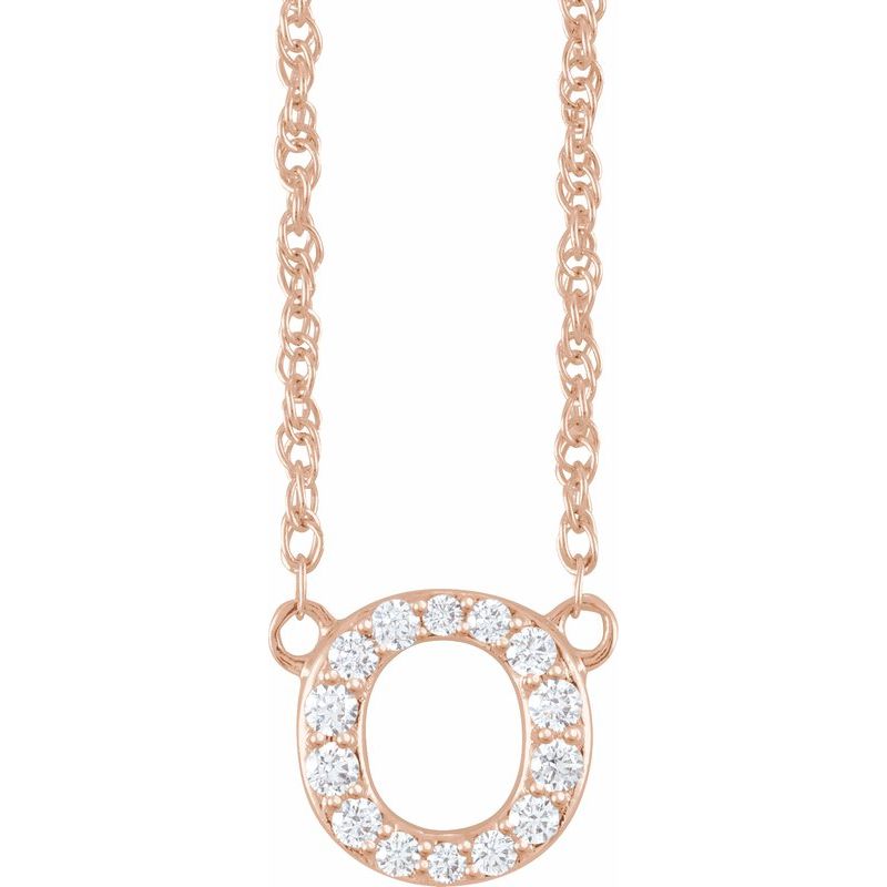 Lowercase Initial Necklace