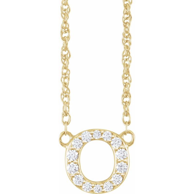Lowercase Initial Necklace