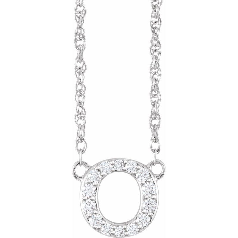 Lowercase Initial Necklace