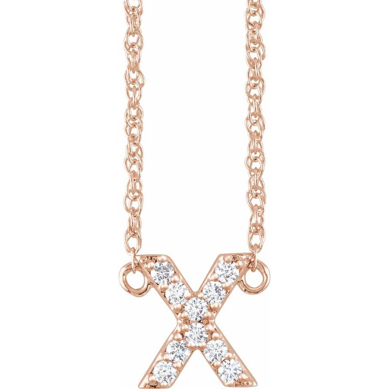 Lowercase Initial Necklace