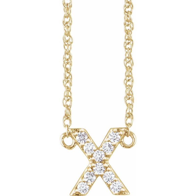 Lowercase Initial Necklace