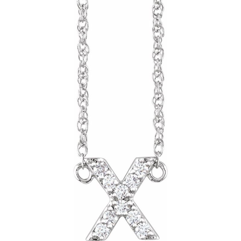 Lowercase Initial Necklace