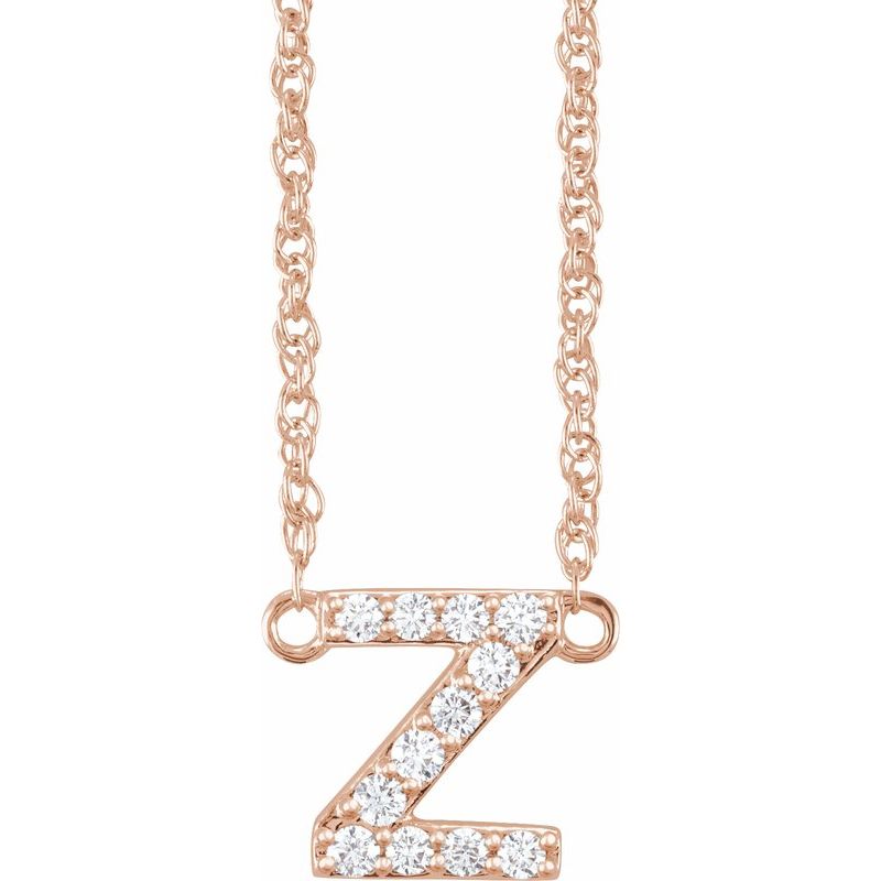 Lowercase Initial Necklace