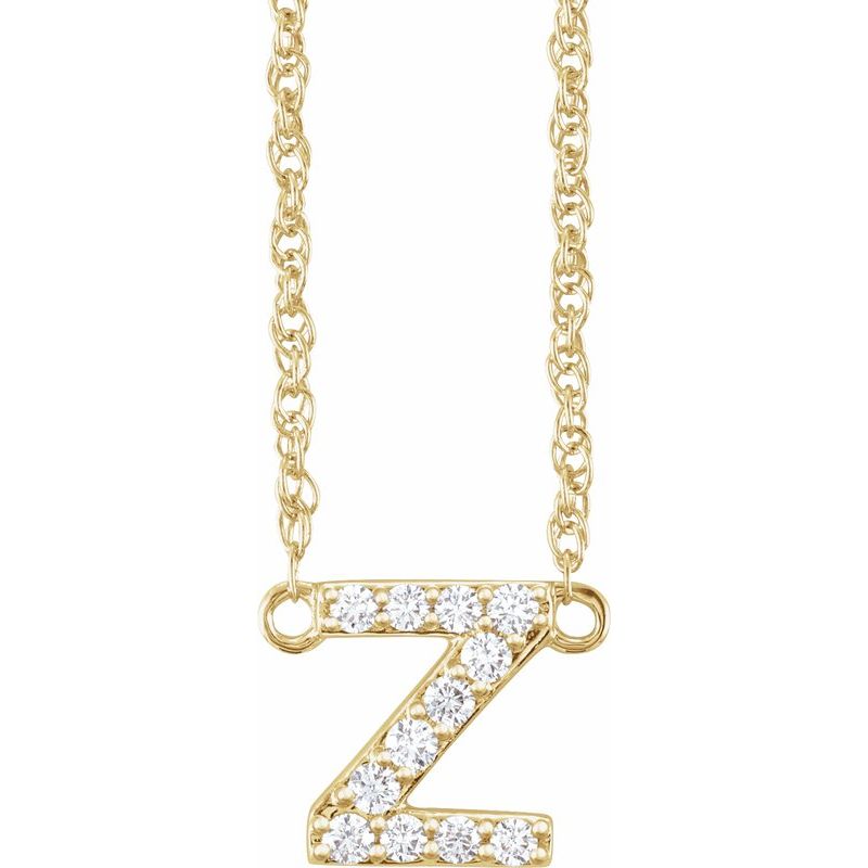 Lowercase Initial Necklace