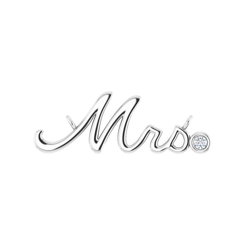 “Mrs” Necklace or Center