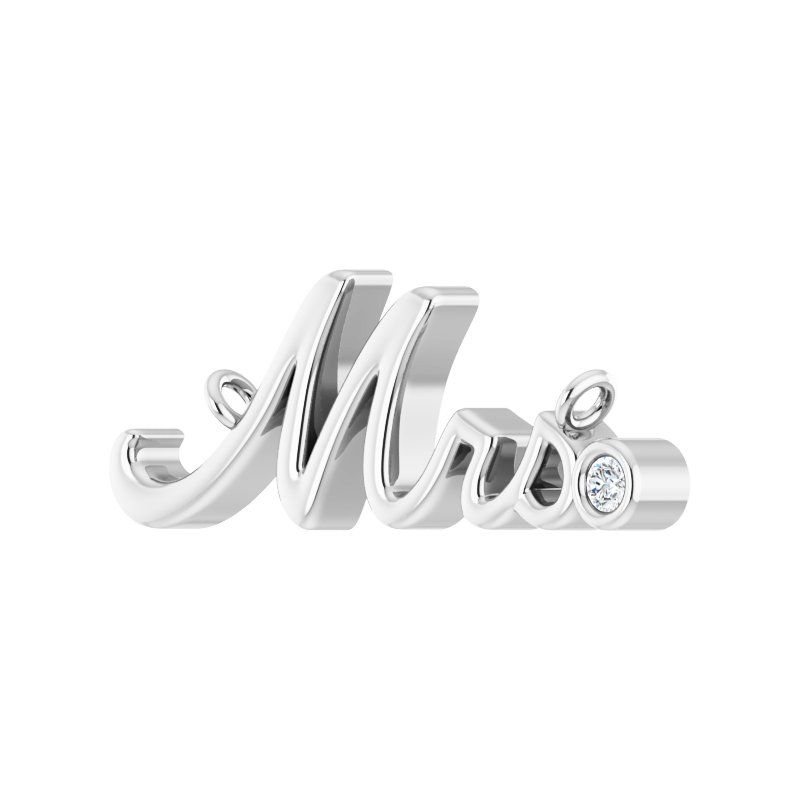 “Mrs” Necklace or Center