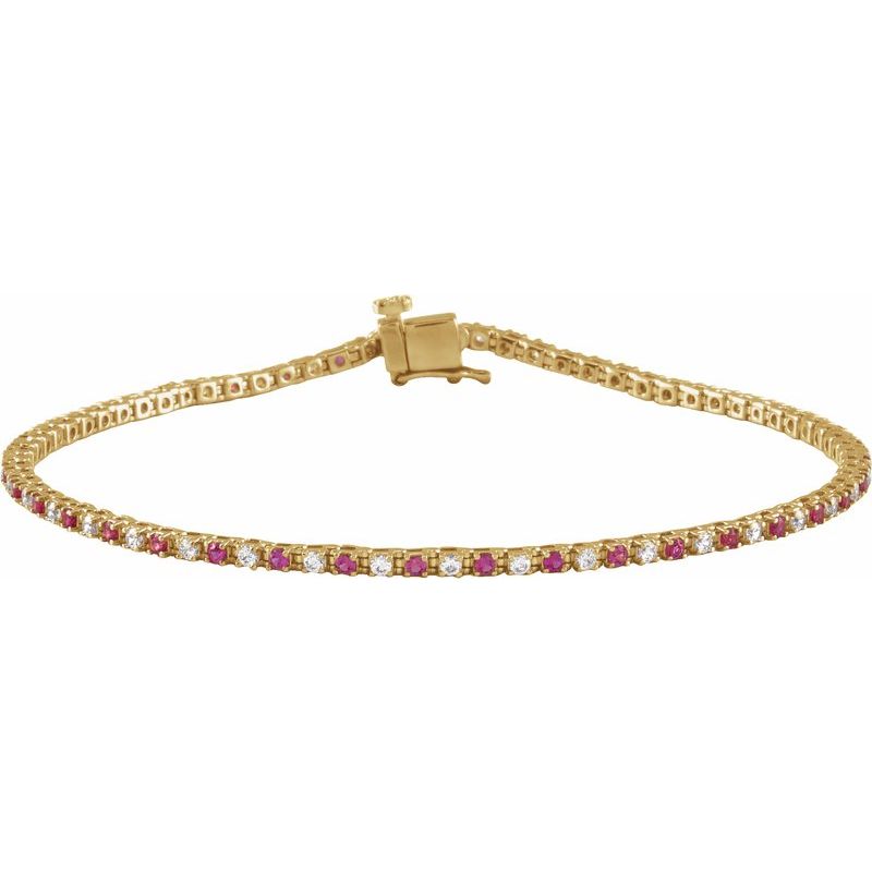 5/8 ctw Diamond Line 7 1/4" Bracelet