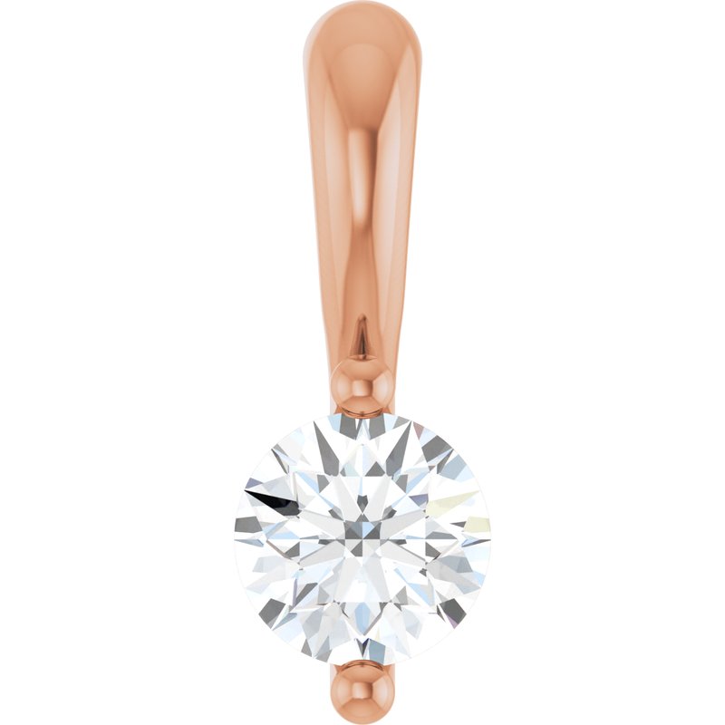 Solitaire Pendant — Diamond