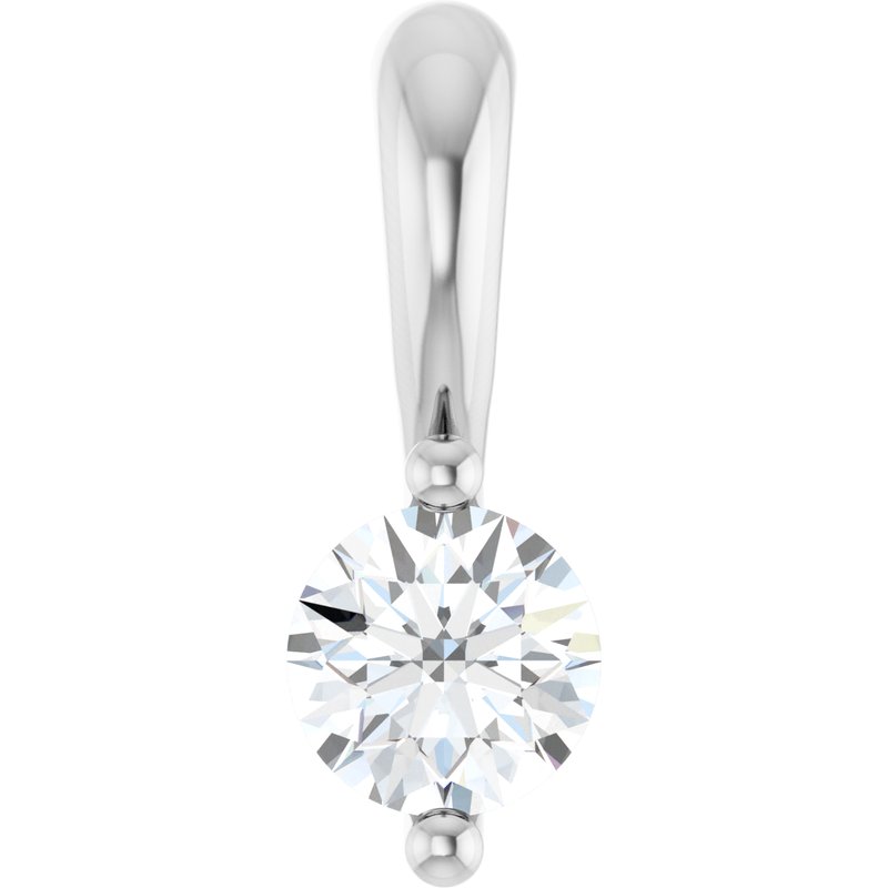Solitaire Pendant — Diamond