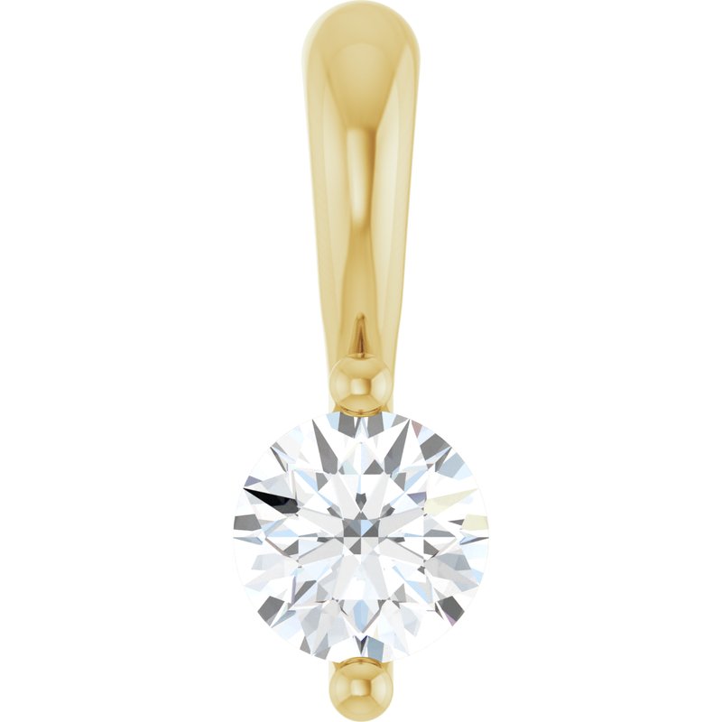 Solitaire Pendant — Diamond