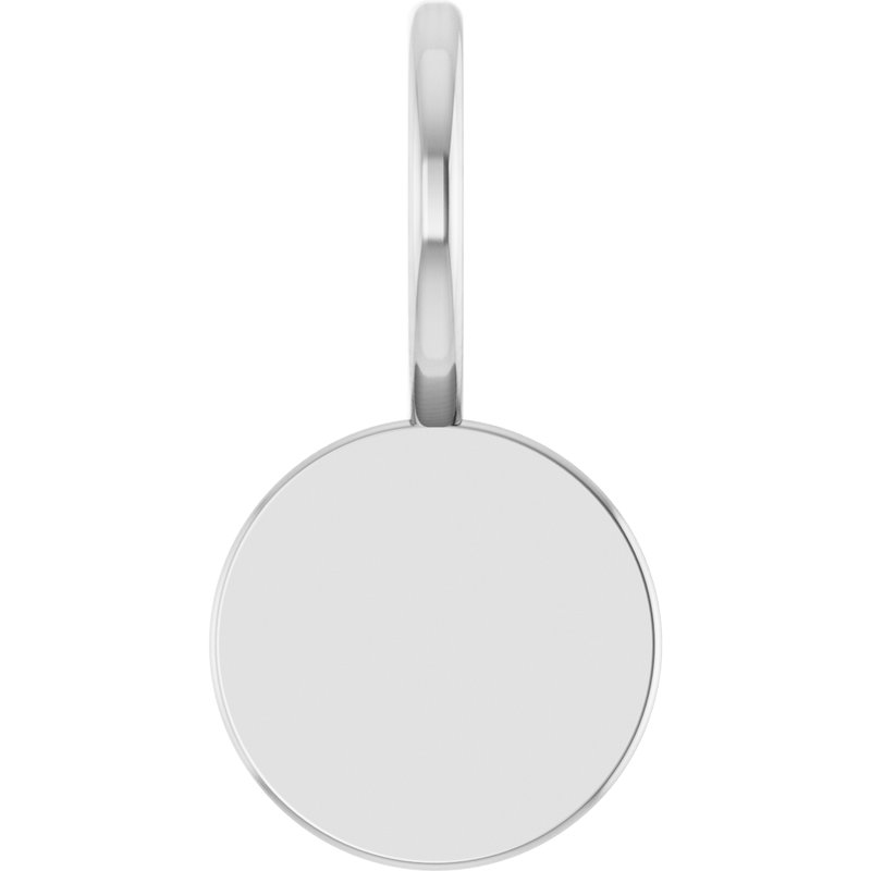 Engravable Disc Charm/Pendant