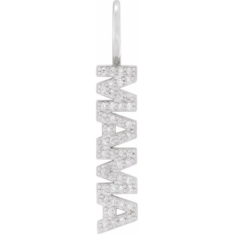 Accented Mama Charm/Pendant