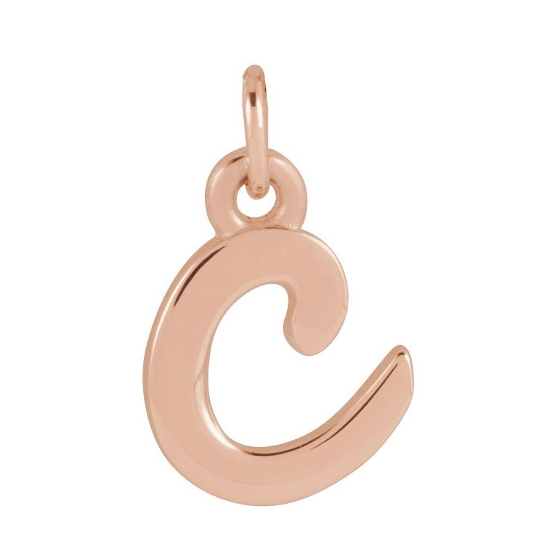 Petite Initial Necklace or Pendant